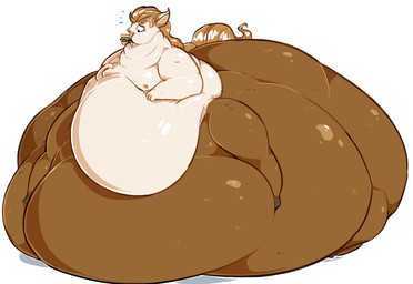 belly big_belly butt food huge_belly male obese overweight simple_background solo white_background boot_(artist) european_mythology greek_mythology mythology centaur equid equid_taur humanoid_taur mammal mammal_taur taur 2013