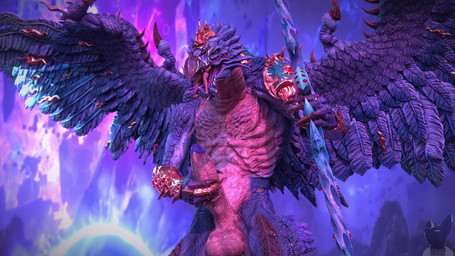 6_eyes anthro anthro_pred armor balls beak blue_body blue_feathers bouncing_balls claws clothing duo ejaculation erection extreme_size_difference feathered_wings feathers gauntlets genitals glans gloves hand_on_penis handwear head_first holding_object holding_staff human_prey humanoid_genitalia humanoid_penis in_mouth larger_pred logo long_claws long_neck male male/male male_pred male_prey masturbation multi_eye navel neck_bulge oral_vore pauldron penile penile_masturbation penis shaking_legs size_difference soft_vore spread_wings staff vore wing_jewelry wings twitchyanimation warhammer_(franchise) avian avian_demon chaos_daemon daemon_of_tzeentch human lord_of_change mammal 16:9 3d_(artwork) 3d_animation animated artist_logo digital_media_(artwork) hi_res huge_filesize no_sound short_playtime webm widescreen