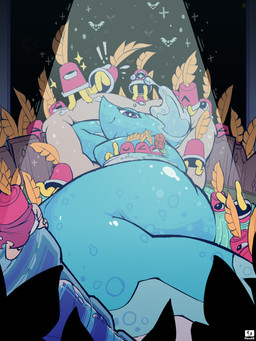 anthro big_butt blue_body blue_eyes butt female flower group lying on_side plant red_solo_cup rose_(flower) smile solo_focus sparkles spotlight thick_thighs water water_cooler flarinthk deltarune undertale_(series) miss_mizzle cuptain darkner elemental_creature mizzle_(deltarune) water_creature watercooler_(deltarune) 3:4 absurd_res hi_res