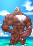 balls big_muscles erection genitals huge_muscles humanoid_genitalia humanoid_penis hyper hyper_muscles male muscular muscular_male penis solo jabuhusky surf's_up surf's_up_2:_wavemania wwe mr._mcmahon mammal mustelid otter 2018 hi_res