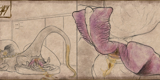 2_penises all_fours anal anal_penetration anal_vore anatomically_correct anatomically_correct_genitalia anatomically_correct_penis animal_genitalia animal_penis anthro anus aroused ass_up balls belly big_balls big_belly bloated bodily_fluids bristol_type_3 butt cage cloaca cloacal cloacal_vore close-up coprophilic_intercourse creature_inside erection eyes_closed feces feces_in_ass feces_on_balls feces_on_cloaca feces_on_genitals feces_on_ground feces_on_object feral flared_penis front_view gaping gaping_anus gaping_cloaca genital_fluids genital_slit genitals hemipenes horizontal_cloaca infestation infesticles inside inside_balls logo long_tail looking_pleasured low-angle_view male male_anthro male_penetrated male_pred markings monotone_genitals monotone_penis multi_genitalia multi_penis nude on_ground open_mouth orgasm_face parasite peeing peeing_on_feces penetration penile penis pooping presenting presenting_anus presenting_balls presenting_cloaca presenting_hindquarters presenting_penis purple_penis pushing_out quadruped raised_tail rear_view reptilian_penis ribbed_penis scale_markings scales scatplay simple_background solo sprawling_gait tail tail_balls tapering_tail text textured_background three-quarter_view tight_balls urethral urethral_bulge urethral_infestation urine urine_in_ass urine_on_feces urine_pool vertical_blockage vore watersports hdyly cage_the_lizard arthropod iguana iguanid lizard reptile scalie worm 2025 artist_logo artist_name colored_sketch comic digital_drawing_(artwork) digital_media_(artwork) english_text hi_res multiple_scenes shaded signature sketch