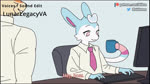 4_fingers 4_toes abdominal_bulge anal anal_orgasm anal_penetration announcing_orgasm anthro anthro_on_anthro anthro_penetrated anthro_penetrating anthro_penetrating_anthro anthro_penetrating_male anthro_pov anthrofied assertive_anthro assertive_male at_work audible_ejaculation balls belt beverage biped bite biting_lip black_balls black_belt black_body black_eyebrows black_nails black_nose black_penis blackmail blue_ears blue_tail blush bodily_fluids body_part_in_ass bottomless bottomless_anthro bottomless_male bottomwear bouncing_balls bouncing_penis brown_bottomwear brown_clothing brown_eyes brown_pants bulge cellphone chair clothed clothing coffee colored_nails computer container cum cum_in_ass cum_inflation cum_inside cum_while_penetrated cumshot cup desk dialogue dirty_talk dominant dominant_anthro dominant_male drinking_coffee ejaculation electronics ellipsis erection exclamation_point eyebrows fangs feet femboy fingers first_person_view forced foreskin from_behind_position from_front_position fur furniture genital_fluids genitals glans green_body grin group hair hand_on_shoulder hands-free heart_eyes heart_symbol holding_object holding_paper holding_partner humanoid_genitalia humanoid_penis inflation larger_anthro larger_male lips looking_pleasured male male/male male_anthro male_on_bottom male_on_top male_penetrated male_penetrating male_penetrating_anthro male_penetrating_male male_pov mug multicolored_body multiple_angles multiple_positions nails navel necktie office office_chair on_bottom on_desk on_top orange_body orange_fur orgasm pants paper patreon_logo patreon_username pawpads paws penetrating_pov penetration penile penile_penetration penis penis_in_ass phone pink_glans pink_inner_ear plant platform_missionary_position platform_standing_doggystyle pokemorph question_mark questionable_consent sex shirt shirt_only simultaneous_orgasms size_difference smaller_anthro smaller_male smaller_penetrated smile soles standing_doggystyle submissive submissive_anthro submissive_male sudden sweat sweatdrop table tail tail_grab tan_body tan_fur tan_tail teeth text throbbing throbbing_penis tired toes tongue topwear topwear_only twitter_handle twitter_logo unprofessional_behavior white_balls white_body white_clothing white_hair white_penis white_shirt white_topwear akibun sound_warning lunarlegacy_(va) nintendo patreon pokemon twitter cezary arcanine eeveelution generation_1_pokemon generation_6_pokemon pokemon_(species) shiny_pokemon sylveon 2024 2d_animation animated digital_media_(artwork) english_text frame_by_frame long_playtime sound url voice_acted webm