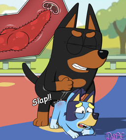 3_toes 4_fingers adult_on_young age_difference aged_up animal_genitalia animal_penis anthro ass_up balls black_balls black_body black_fur black_nose blue_body blue_fur blue_nose bodily_fluids brown_body brown_fur butt_slap canine_genitalia canine_penis cervical_contact clenched_teeth cum cum_in_uterus cum_inside cumshot cutaway detailed_background duo ejaculation eyes_closed feet female female_raped fingers forced fur genital_fluids genitals internal internal_vaginal intraspecies knotting loli male male/female male_rape male_raping_female motion_lines multicolored_body nude nude_anthro nude_female nude_male older_anthro older_male older_on_young penetration penile penile_penetration penis penis_in_vagina questionable_consent rape red_penis sex shadow slap spanking tears teeth toes uterus vaginal vaginal_fluids vaginal_fluids_on_penis vaginal_penetration young young_anthro young_female young_penetrated young_raped younger_anthro younger_female younger_penetrated driae bluey_(series) bluey_heeler jasper_g._(bluey) australian_cattle_dog canid canine canis cattledog dobermann domestic_dog herding_dog mammal pastoral_dog pinscher hi_res