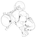 4_toes 5_fingers anthro balls belly big_balls big_belly big_muscles big_penis clothed clothing dumbbell feet fingers genitals holding_object huge_balls huge_belly huge_muscles huge_penis hyper hyper_balls hyper_belly hyper_genitalia hyper_muscles hyper_penis lifting lying male muscular penis plantigrade solo toes underwear underwear_only veiny_muscle weights fierglief fierglief_(character) canid canine fox mammal 2017 full-length_portrait hi_res monochrome portrait sketch