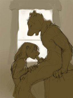 animal_genitalia animal_penis anthro anthro_on_anthro anthro_penetrated anthro_penetrating anthro_penetrating_anthro backlighting breasts canine_genitalia canine_penis duo erection eyes_closed fellatio female female_penetrated fur genitals hair interspecies larger_male light male male/female male_penetrating male_penetrating_female nude nude_anthro nude_female nude_male oral oral_penetration penetration penile penis sex size_difference smaller_female tail slate windfall_(book) kylie_bevy max_saber canid canine canis domestic_dog husky mammal mustelid nordic_sled_dog otter spitz 2019 lighting