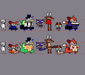 anthro antlers areola armless balls big_balls big_breasts big_butt big_penis black_clothing black_eyes black_hat black_headwear black_leggings black_legwear black_nose black_overalls blue_clothing blue_hoodie blue_shirt blue_topwear bottomless bottomwear breasts brown_areola brown_body brown_bottomwear brown_clothing brown_ears brown_fur brown_hair brown_nipples brown_pants brown_tail brown_topwear brown_vest butt clothed clothing eyewear female floating fur genitals glasses gloves green_body green_scales green_tail grey_background group hair hand_in_pocket handwear hat headgear headwear hoodie hooves horn huge_balls huge_breasts huge_butt huge_penis leggings legwear long_neck male multicolored_body multicolored_clothing multicolored_fur multicolored_topwear navel necktie nipples nude orange_areola orange_body orange_fur orange_hair orange_nipples orange_tail overalls pants partially_clothed penis pockets purple_body purple_clothing purple_fur purple_hoodie purple_tail purple_topwear red_clothing red_hoodie red_necktie red_topwear scales shirt simple_background small_but_hung standing tail tan_body tan_fur tan_tail thick_thighs topwear two_tone_body two_tone_clothing two_tone_tail two_tone_topwear two_tone_vest vest vulva white_antlers white_body white_clothing white_gloves white_handwear white_shirt white_topwear x_navel yellow_body yellow_nose yellow_scales yellow_tail superiorfox bob_(superiorfox) brew_dafox_(superiorfox) cain_(superiorfox) gravy_dafox_(superiorfox) lucy_swallows soups_(superiorfox) alien canid canine canis deer domestic_cat felid feline felis fox humanoid mammal red_fox reptile scalie snake true_fox 2026 digital_media_(artwork) model_sheet