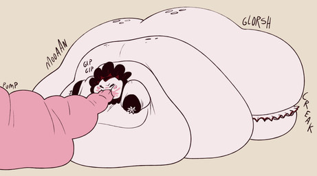 balls belly belly_expansion big_belly big_butt blush blush_stickers butt butt_expansion drinking expansion eyelashes fangs fat_arms female female_humanoid flower flower_hands food_on_face freckled_back freckled_butt freckled_face freckled_shoulders freckles genitals huge_belly huge_butt hyper hyper_belly hyper_butt immobile long_eyelashes lying moan morbidly_obese morbidly_obese_female morbidly_obese_humanoid noseless not_furry obese obese_female obese_humanoid on_front onomatopoeia overweight overweight_female overweight_humanoid plant simple_background solo sound_effects tan_balls teeth text tube tube_in_mouth weight_gain white_body white_skin octoguy electronic_arts garden_warfare plants_vs._zombies popcap_games vampire_sunflower elemental_creature elemental_humanoid flora_fauna flower_creature humanoid hybrid plant_humanoid sunflower_(pvz) vampire 2025 digital_drawing_(artwork) digital_media_(artwork) english_description flat_colors hi_res