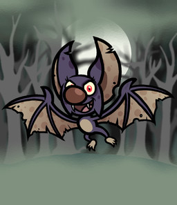 3_toes big_nose black_sky brown_inner_ear brown_nose eyelashes fangs feet female female_feral feral flying fog forest fur holidays looking_at_viewer membrane_(anatomy) membranous_wings moon multicolored_body multicolored_fur night notched_ear notched_wings open_mouth open_smile outside pink_tongue plant purple_body purple_fur red_eyes sky smile smiling_at_viewer solo standing tan_feet tan_wings teeth toes tongue tree two_tone_body two_tone_fur wings yellow_sclera captainquack64 halloween playtonic_games yooka-laylee laylee bat leaf-nosed_bat mammal microbat vampire_bat yangochiropteran 2025 digital_drawing_(artwork) digital_media_(artwork) english_description flat_colors full-length_portrait hi_res portrait
