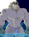 briefs clothing full_moon male moon muscular muscular_male solo underwear jabuhusky adventure_time cartoon_network vampire_king monster vampire 2017 4:5 hi_res