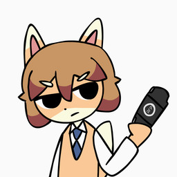 anthro brown_hair clothing countershading dipstick_ears ear_markings female fox_tail hair multicolored_ears school_uniform solo uniform bonnposter playstation playstation_portable sony_corporation sony_interactive_entertainment bully_fox canid canine fox mammal 1:1