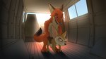 anal anthro canid canine car disney duo fennec_fox finnick_(zootopia) fox from_behind_position genitals holding_partner inside_car male male/male mammal nick_wilde penis sex seyrmo size_difference smile true_fox vehicle zootopia