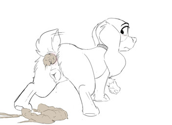 animal_genitalia animal_vulva anus canine_genitalia canine_vulva crouching feces female female_pooping feral genitals pooping solo tail tail_motion tailwag vulva smitty_g disney lady_and_the_tramp lady_(lady_and_the_tramp) bird_dog canid canine canis cocker_spaniel domestic_dog hunting_dog mammal spaniel hi_res