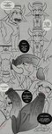 abs balls big_balls big_penis big_pupils blush blush_lines bottomwear bottomwear_pull clothed clothing clothing_pull cum_pooling dialogue dilated_pupils duo ejaculation erect_tail erection eyelashes fangs female female_on_human flat_chested genitals gesture hair half-erect hand_gesture happy hat headgear headwear heart_symbol heartbeat horn horn_grab huge_penis human_on_humanoid humanoid_genitalia humanoid_penis interspecies it'll_never_fit larger_human larger_male long_ears looking_at_genitalia looking_at_penis looking_up looking_up_at_another looking_up_at_partner male male/female male_on_humanoid muscular nervous noseless open_bottomwear open_clothing open_pants oral oral_penetration pants pants_pull penetration penis penis_awe penis_in_mouth penis_on_face petite_female pointing pointing_at_penis postman_hat pupils salute service_height shadowed_eyes shaking shirt shocked short_hair size_difference slim smaller_female smaller_humanoid smile speech_bubble standing tail talking_to_another talking_to_partner teeth thick_penis too_big topwear trembling undressing uniform vein veiny_penis wide_eyed kenbr_arts_(artist) disney star_vs._the_forces_of_evil ransomgram_monster_(svtfoe) horned_humanoid human humanoid mammal monster tailed_humanoid absurd_res greyscale hi_res monochrome
