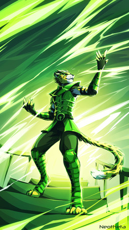 4_toes 5_fingers anthro feet fingers male smile solo toes neotheta ash_(ashkelling) felid feline leopard mammal pantherine 2020 9:16 digital_media_(artwork) hi_res