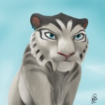 2012 blue_eyes ear_piercing feline female feral fur ice_age jujubajulia piercing sabertooth shira_(ice_age) smilodon tiger white_fur
Rating: Safe
Score: 5
User: Munkelzahn
Date: July 21, 2013