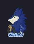 badge blue_body cookie food green_eyes happy male sharkbitecreation solo goober sergal