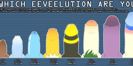 anthro big_penis black_penis blue_glans blue_penis brown_penis chart circumcised comparing comparing_penis disembodied_penis erection evolutionary_family flaccid foreskin genital_shot genitals glans glowing glowing_genitalia glowing_penis group half-erect humanoid_genitalia humanoid_penis male measurements multicolored_penis orange_glans orange_penis partially_retracted_foreskin penis penis_chart penis_everywhere penis_shot penis_size_difference pink_glans pubes purple_glans purple_penis question retracted_foreskin small_penis tan_penis text urethra yellow_glans yellow_penis funnybox nintendo penis_lineup pokemon canid eevee eeveelution espeon flareon generation_1_pokemon generation_2_pokemon generation_4_pokemon generation_6_pokemon glaceon jolteon leafeon mammal pokemon_(species) sylveon umbreon vaporeon 2019 digital_media_(artwork) english_text hi_res lol_comments