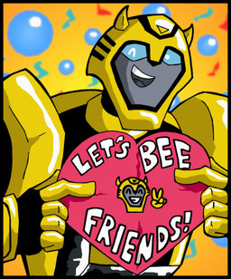 5_fingers autobot black_outline fingers gesture gradient_background grey_body grey_skin grey_tongue hand_gesture holding_card holidays horn humor looking_at_viewer machine male on_model one_eye_closed open_mouth outline pun simple_background smile solo text tongue v_sign valentine's_day_card white_text wink winking_at_viewer yellow_fingers yellow_helmet yellow_horn mightyfilm hasbro takara_tomy transformers transformers:_animated_(2007) valentine's_day bumblebee_(transformers) humanoid robot 2014 digital_drawing_(artwork) digital_media_(artwork) english_description english_text hi_res