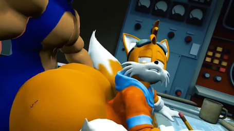 anal anal_penetration anthro anthro_on_anthro anthro_penetrated anthro_penetrating anthro_penetrating_anthro bent_over big_butt big_muscles big_penis bottom_heavy bottomless bottomless_anthro bottomless_male bouncing_butt butt butt_jiggle butt_squish clothed clothing duo eyewear eyewear_on_head faceless_character femboy freckles from_behind_position genitals gloves goggles goggles_on_head handwear hoodie huge_butt huge_penis jiggling laboratory looking_pleasured male male/male male_penetrated male_penetrating male_penetrating_male moan muscular muscular_male muscular_top penetration penile penile_penetration penis pubes sex squish stray_pubes thick_thighs topwear white_clothing white_gloves white_handwear wide_hips thordersfm_(artist) nocturnalva sega sonic_the_hedgehog_(series) miles_prower sonic_the_hedgehog canid canine eulipotyphlan fox hedgehog mammal red_fox true_fox 16:9 3d_(artwork) 3d_animation animated digital_media_(artwork) loop short_playtime sound video voice_acted widescreen