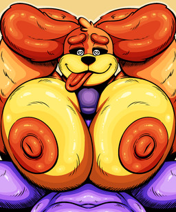 anthro big_muscles big_nipples big_pecs big_penis black_nose black_sclera duo fur genitals head_tuft heart_eyes heart_symbol huge_nipples huge_pecs looking_pleasured male male/male muscular muscular_anthro muscular_male nipples orange_body orange_ears orange_fur pecjob pecs penis penis_between_pecs pupils purple_body sex simple_background smile tongue tongue_out tuft white_pupils nt6969 mob_entertainment poppy_playtime smiling_critters catnap_(poppy_playtime) dogday_(poppy_playtime) canid canine canis domestic_cat domestic_dog felid feline felis mammal 5:6 detailed digital_drawing_(artwork) digital_media_(artwork) hi_res shaded