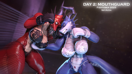 anthro anthro_on_anthro big_breasts boxing breasts camel_toe clothing duel female female/female lingerie muscle_tone muscular muscular_female small_waist sport thick_thighs wide_hips isisazza mythology dragon mythological_creature mythological_scalie scalie 16:9 3d_(artwork) 4k absurd_res digital_media_(artwork) hi_res source_filmmaker_(artwork) widescreen