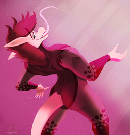 anthro athletic athletic_anthro athletic_male brown_body brown_fur brown_hair claws fur gradient_background green_eyes hair humanoid_hands long_ears long_tongue looking_at_viewer looking_back male multicolored_body multicolored_fur pink_face pink_tail rear_view simple_background tail tongue tongue_out cachuchas jack_the_aardvark_(cachuchas) aardvark mammal absurd_res hi_res