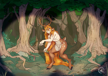 alcohol antlers areola beverage bottle brown_body brown_fur container female footprint forest freckled_arms freckled_chest freckled_shoulders freckles fur grass hair headlight hoofprint hooves horn light_body light_skin long_ears long_hair looking_at_viewer markings messy_hair multicolored_body multicolored_fur night nipples nude orange_eyes orange_hair outside plant rock scut_tail shadow short_tail shrub solo speckle_freckles spots spotted_body spotted_fur spotted_hips spotted_legs spotted_thighs tail tree two_tone_body two_tone_fur wide_eyed wine wine_bottle 4te freya_agalith animal_humanoid deer deer_humanoid faun humanoid mammal mammal_humanoid absurd_res hi_res watermark