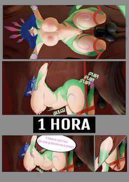 abdominal_bulge anal anal_penetration animal_genitalia animal_penis areola arms_tied balls belly belly_riding bestiality big_balls big_belly big_breasts big_penis black_balls black_penis blue_hair bound breasts brown_body brown_fur butt dialogue duo equine_genitalia equine_penis faceless_character faceless_feral faceless_male female female_humanoid female_penetrated feral feral_penetrating feral_penetrating_female feral_penetrating_humanoid forced fully_bound fur genitals green_body green_scales hair humanoid_focus humanoid_on_feral humanoid_penetrated interspecies legs_tied low-angle_view male male/female male_feral male_penetrating male_penetrating_female male_penetrating_humanoid medial_ring multicolored_penis nipples nude nude_female nude_humanoid offscreen_character onomatopoeia pale_skin penetration penile penile_penetration penis penis_in_ass pink_areola pink_nipples pink_penis pink_vulva plap rape scales sex shaking side_view solo_focus sound_effects tail text thick_thighs tremble_spikes trembling two_tone_penis vulva wide_hips worm's-eye_view yellow_eyes nidror league_of_legends riot_games tencent neeko_(lol) animal_humanoid chameleon_humanoid equid equine horse humanoid lizard_humanoid mammal reptile reptile_humanoid scalie scalie_humanoid 2026 absurd_res colored comic digital_drawing_(artwork) digital_media_(artwork) hi_res shaded spanish_text translated