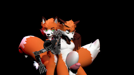 anal anal_penetration anthro big_penis bulge duo genitals huge_penis hyper hyper_genitalia hyper_penis male male/male penetration penis selfcest square_crossover timejumpingfox justin_arcmoore_(timejumpingfox) canid canine fox humanoid mammal 16:9 3d_(artwork) digital_media_(artwork) hi_res source_filmmaker_(artwork) widescreen