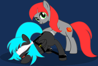 bdsm bondage bound cutie_mark duo feathered_wings feathers female fisting jade_chrystal lost_my_keys penetration quadruped tail wings dairedo96 lune_cat up1ter hasbro my_little_pony mythology fan_character equid equine mammal mythological_creature mythological_equine pegasus alpha_channel hi_res
