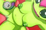 3:2 absurd_res anthro areola bandai_namco beverage_can big_areola big_breasts big_nipples breasts camel_toe casual_nudity digimon digimon_(species) drinking_beer elemental_creature female female_focus first_person_view flora_fauna genitals green_body hi_res navel nipples nude nude_female palmon plant puffy_areola puffy_nipples pussy sitting skimpy_underwear slightly_chubby slightly_chubby_anthro slightly_chubby_female solo vulapa