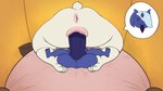 anthro anus balls balls_deep bed bedroom big_balls big_butt big_dom_small_sub big_penis butt cowgirl_position dark_tongue darkened_genitalia darkened_penis death_by_snu_snu dominant duo feet female from_front_position furniture genitals huge_balls huge_penis hyper hyper_balls hyper_genitalia hyper_penis male male/female on_bottom on_top penetration penis pink_anus pink_pussy pussy rear_view sex short_stack size_difference tongue tongue_out vaginal vaginal_penetration x_eyes dicksoup undertale_(series) sindri_myr toriel boss_monster_(undertale) bovid caprine goat humanoid mammal animated hi_res