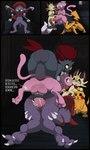 accessory all_fours anal anthro balls balls_blush big_penis bisexual blush bodily_fluids body_blush butt claws clitoris cock_ring crossed_arms cum cum_in_pussy cum_inside curling_toes feet female flaccid foreskin from_behind_position fur genital_fluids genitals group group_sex half-erect humanoid_genitalia humanoid_penis inside jewelry male male/female male/male male_penetrating navel nude penetration penis penis_accessory penis_jewelry penis_on_face perching_position pose precum pussy saggy_balls sandwich_position semi-anthro sex soles stack tail toe_claws vaginal vein veiny_penis voyeur yellow_body yellow_fur budge_(artist) nintendo pokemon surprised_pikachu generation_1_pokemon generation_4_pokemon legendary_pokemon meowth mew_(pokemon) pikachu pokemon_(species) weavile absurd_res comic hi_res meme