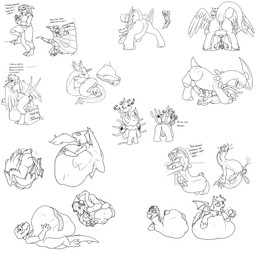 abdominal_bulge ambiguous_gender anal animal_genitalia animal_penis anthro balls bodypaint burping coiling coiling_another coiling_around_body dialogue digestion egg ejaculation electronics equine_genitalia equine_penis eyewear fatal_vore feathered_wings feathers fellatio female feral forced genitals glasses headphones hooves internal larger_male licking licking_lips male male/female male/male membrane_(anatomy) membranous_wings nude oral oral_vore orgasm oviposition penetration penile penis presenting presenting_vulva rimming scarf sex size_difference smaller_female smaller_penetrated smaller_pred tapering_penis text tongue tongue_out torc vore vulva wings doesnotexist dungeons_and_dragons hasbro my_little_pony mythology nintendo pokemon wizards_of_the_coast arthur_(kuno) bria_cindertails flint_(blazingflare) gwini_(gyro) jacob_(totodileweeb18) nankaina rushel silverwing_swallow zuthal avian bat_pony bayleef bird buizel dragonborn_(dnd) dragonite eelektross equid equine floatzel generation_1_pokemon generation_2_pokemon generation_3_pokemon generation_4_pokemon generation_5_pokemon generation_7_pokemon hirundinid kobold latias legendary_pokemon mammal marshadow moltres mythological_creature mythological_equine oscine passerine pegasus pokemon_(species) scalie swallow_(bird) tatzlpony totodile unown_(pokemon) vulpix zebra 2025 absurd_res digital_media_(artwork) english_text hi_res monochrome sketch_page