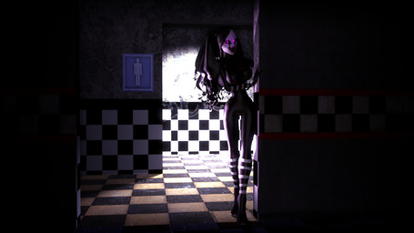 5_fingers alternate_form big_breasts black_body black_breasts black_hair black_nipples black_skin breasts clothing dark erect_nipples female fingers footwear footwear_only hair high_heels lips long_hair long_legs long_torso looking_at_viewer machine mask mostly_nude nipples not_furry nude purple_eyes shoes small_head small_waist solo uwotinfokm8 disembowell_(modeler) five_nights_at_freddy's five_nights_at_freddy's_2 scottgames marionette_(fnaf) animatronic humanoid mammal robot robot_humanoid 16:9 2015 3d_(artwork) digital_media_(artwork) full-length_portrait hi_res portrait source_filmmaker_(artwork) widescreen