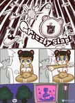 2023 absurd_res animal_crossing anthro anthro_penetrated bear big_breasts blue_eyes blush bouncing_sound_effect breasts breath brown_body brown_fur brown_hair comic dialogue duo female female_on_human female_penetrated fur ghost hair heart_eyes heart_symbol hi_res human human_on_anthro human_penetrating human_penetrating_anthro human_penetrating_female impregnation_failure impregnation_request inside interspecies june_(animal_crossing) looking_at_another looking_pleasured lying male male/female male_penetrating male_penetrating_anthro male_penetrating_female mammal minus8 minus8_(character) navel night nintendo nipples on_back open_mouth ovum ovum_with_facial_features panting parody penetration plant requesting sex short_hair sitting speech_bubble sperm_cell spirit tail tree villager_(animal_crossing)