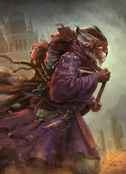 5_fingers anthro book brown_body brown_fur building clothing dagger ear_piercing ear_ring fingers fur holding_book holding_object jewelry male melee_weapon middle_eastern_architecture middle_eastern_clothing piercing purple_clothing purple_robe ring_piercing robe scabbard solo vial weapon aurore_folny felid mammal 2015 digital_media_(artwork) hi_res