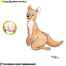 3_toes black_nose bodily_fluids brown_body brown_fur feet female fur genital_fluids genitals looking_at_viewer patreon_logo patreon_username sitting sitting_on_ground smile smiling_at_viewer solo spread_legs spreading text toes vaginal_fluids vulva yordraw disney patreon winnie_the_pooh_(franchise) kanga kangaroo macropod mammal marsupial 1:1 hi_res painting_(artwork) traditional_media_(artwork) traditional_painting_(artwork) url