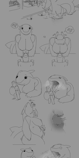 ambiguous_gender anthro anthro_pred belly big_belly big_breasts big_butt bloated bone breasts burping burping_up_bones burping_up_object butt digestion digestion_noises duo eating faceless_character faceless_male fatal_vore female fisherman group human_prey innocent_expression intersex intersex/female larger_anthro larger_female larger_pred macro male male/female non_fatal_vore open_mouth oral_vore pier safe_vore simulating_digestion size_difference slightly_chubby tail text thick_tail translucent translucent_body trio unaware_pred vore water weight_gain amoak aquatic carpet_shark cetacean elemental_creature fish human humanoid hybrid mammal shark water_creature whale whale_shark absurd_res comic english_text hi_res monochrome