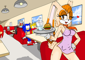 2010 <3 <3_eyes anthro blush breasts burger canine chao cleavage clothed clothing digital_media_(artwork) diner echidna female food fox fur group hedgehog hi_res inside knuckles_the_echidna lagomorph looking_at_viewer male mammal miles_prower milf monotreme mother one_eye_closed open_mouth parent rabbit sega shadow_the_hedgehog silver_the_hedgehog sitting smile sonic_(series) sonic_the_hedgehog sssonic2 standing sweat vanilla_the_rabbit video_games
Rating: Questionable
Score: 9
User: Mienshao
Date: November 02, 2014 2010 <3 <3_eyes anthro blush breasts burger canine chao cleavage clothed clothing digital_media_(artwork) diner echidna female food fox fur group hedgehog hi_res inside knuckles_the_echidna lagomorph looking_at_viewer male mammal miles_prower milf monotreme mother one_eye_closed open_mouth parent rabbit sega shadow_the_hedgehog silver_the_hedgehog sitting smile sonic_(series) sonic_the_hedgehog sssonic2 standing sweat vanilla_the_rabbit video_games
Rating: Questionable
Score: 9
User: Mienshao
Date: November 02, 2014