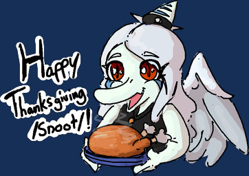 amber_eyes anthro bone_frill eyelashes feathered_wings feathers female food frill_(anatomy) grey_body grey_hair grey_scales hair halter_top holidays jewelry long_hair looking_at_viewer meat necklace open_mouth open_smile scales simple_background smile snout solo talking_to_viewer text transparent_background turkey_meat wings faustanon cavemanon_studios goodbye_volcano_high ko_op_(game_developer) snoot_game thanksgiving fang_(gvh) prehistoric_species pterodactylus pterosaur reptile scalie 2024 alpha_channel digital_drawing_(artwork) digital_media_(artwork) english_text