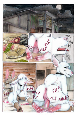 anthro anus apartment areola balls bed big_ears biped body_hair breasts breath brown_body brown_fur clothing cloud collar countershade_ears countershading detailed_background discarded_clothing duo ears_up erection eyebrows fangs feet female foot_focus fur furniture genitals green_clothing green_leg_warmers green_legwear hairy_balls khaki_shorts leg_warmers legwear looking_back looking_pleasured male male/female night nipples on_bed on_bottom on_top onomatopoeia open_mouth panting penetration penile penile_penetration penis pink_eyes rear_view reverse_cowgirl_position sex small_breasts soles sound_effects star teeth text tongue tongue_out vaginal vaginal_penetration vulva white_body white_fur wrinkled_feet wrinkles mjw_darkmode kiva_(mjw_darkmode) bovid canid canine caprine hybrid lagomorph leporid mammal rabbit sheep 2024 comic hi_res traditional_media_(artwork)