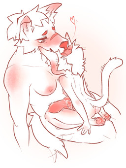 4_toes 5_fingers adolescent adult_on_adolescent adult_on_young age_difference animal_genitalia animal_penis anthro anthro_on_anthro areola aroused biped blush blush_lines bodily_fluids breast_size_difference breasts butt canine_genitalia canine_penis cheek_tuft duo ear_blush erection eyebrows eyelashes faceless_anthro faceless_character faceless_gynomorph faceless_intersex facial_scar facial_tuft feet feline_genitalia feline_penis fingers frottage fur fur_tuft genital_fluids genitals gynomorph gynomorph/gynomorph gynomorph_anthro hair head_lick heart_pupils heart_symbol hindpaw humanoid_hands intersex intersex/intersex intersex_anthro interspecies kneeling kneeling_on_another kneeling_on_lap knot knotted_penis larger_gynomorph larger_intersex leaking_precum licking licking_another licking_partner long_tail medium_breasts medium_hair narrowed_eyes nipples nose_scar nude_anthro nude_gynomorph nude_intersex older_gynomorph older_intersex on_lap pawpads paws penile penile_spines penis penis_size_difference penises_touching personal_grooming precum precum_on_another precum_on_another's_penis precum_on_partner precum_on_partner's_penis precum_on_penis scar sex shaking short_hair simple_background sitting sitting_on_lap size_difference small_breasts smaller_gynomorph smaller_intersex snout social_grooming tail tail_motion tailwag throbbing throbbing_penis toes tongue tongue_out trembling tuft white_background young young_anthro young_gynomorph young_intersex younger_gynomorph younger_intersex snarkyscuttlebutt canid canine canis domestic_cat domestic_dog felid feline felis mammal english_description hi_res monochrome restricted_palette incest_(lore) parent_(lore) parent_and_child_(lore)