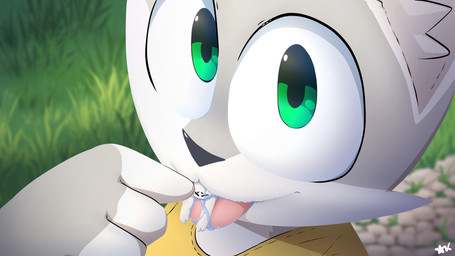 anthro bodily_fluids clothed clothing duo extreme_size_difference female fur macro male male/female micro oral_vore size_difference tongue vore k_o_tsitraeht tom_(zoeandtom) zoe_(zoeandtom) 16:9 4k absurd_res digital_media_(artwork) hi_res widescreen