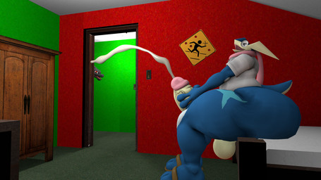 anthro big_butt big_penis bodily_fluids butt cum duo ejaculation genital_fluids genitals huge_penis kagezard_(dj_gayshi) looking_pleasured male male/male overweight peeking_around_corner penis dj_gayshi_(artist) nintendo pokemon running_with_scissors_(company) arthour_greninja_(dj_gayshi) charizard generation_1_pokemon generation_6_pokemon greninja pokemon_(species) 16:9 2025 3d_(artwork) digital_media_(artwork) hi_res source_filmmaker_(artwork) widescreen