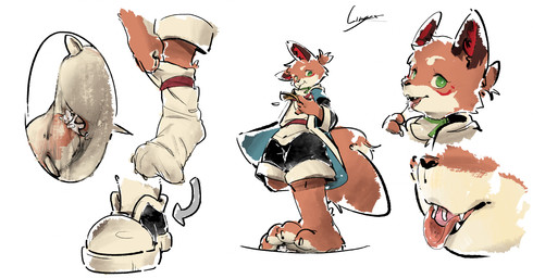 anthro clothing feet foot_fetish footwear male micro paws shoes socks soles solo tongue tongue_out lowselfie threefold_recital_(game) taiqing_(threefold_recital) canid canine fox mammal hi_res