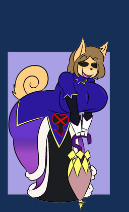 anthro big_breasts biped black_sclera blue_clothing blue_dress breasts brown_hair clothed clothed_anthro clothed_female clothing cosplay countershade_face countershading dress eyebrow_through_hair eyebrows female fur gloves hair handwear huge_breasts leaning leaning_forward looking_at_viewer open_mouth open_smile skimpy smile solo tail tan_body tan_fur teeth tooth_gap translucent translucent_hair umbrella white_clothing white_gloves white_handwear kingretrokirby kingdom_hearts square_enix june_(jinu) canid canine canis domestic_dog heartless mammal shiba_inu spitz 2019 alpha_channel digital_drawing_(artwork) digital_media_(artwork) english_description full-length_portrait hi_res portrait