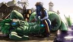 2_penises anthro anthro_on_anthro apode big_dom_small_sub blue_body blue_skin bodily_fluids cowboy cum cum_on_chest cum_on_penis cum_on_self dominant duo genital_fluids genitals glowing glowing_eyes handjob hooves humanoid_genitalia humanoid_penis hypnosis larger_male legless long_story male male/male mind_control mostly_nude multi_genitalia multi_penis nude outside penile penis sea serpentine sex size_difference smaller_male water bgn blizzard_entertainment warcraft draconcopode draenei humanoid naga naga_(warcraft) reptile scalie snake 2016 story story_in_description