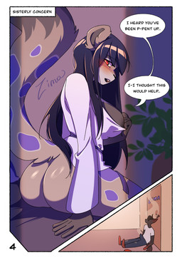 anthro asian_clothing biped black_body black_fur black_hair blush bulge butt clothed clothing dialogue duo east_asian_clothing erection female fur grey_body grey_fur hair japanese_clothing kimono male male/female offering_sex partially_clothed presenting presenting_hindquarters purple_body purple_fur red_body red_eyes red_fur seductive sitting speech_bubble steam teasing text neon-chan no_nut_november no_nut_sabotage kamaka zima_(alakarnova) animal_humanoid domestic_cat felid felid_humanoid feline feline_humanoid felis humanoid leopard mammal mammal_humanoid pantherine snow_leopard absurd_res comic english_text hi_res meme brother_(lore) brother_and_sister_(lore) incest_(lore) incestuous_temptation_(lore) sibling_(lore) sister_(lore)