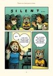 anthro canid canine canis clothing comic dreamworks english_text female group hi_res human male mammal mr._wolf_(the_bad_guys) saran_kit school shirt sitting speech_bubble text the_bad_guys topwear wolf young young_anthro young_female young_human young_male